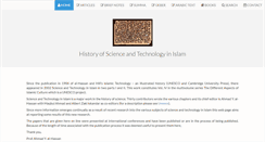 Desktop Screenshot of history-science-technology.com