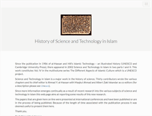 Tablet Screenshot of history-science-technology.com